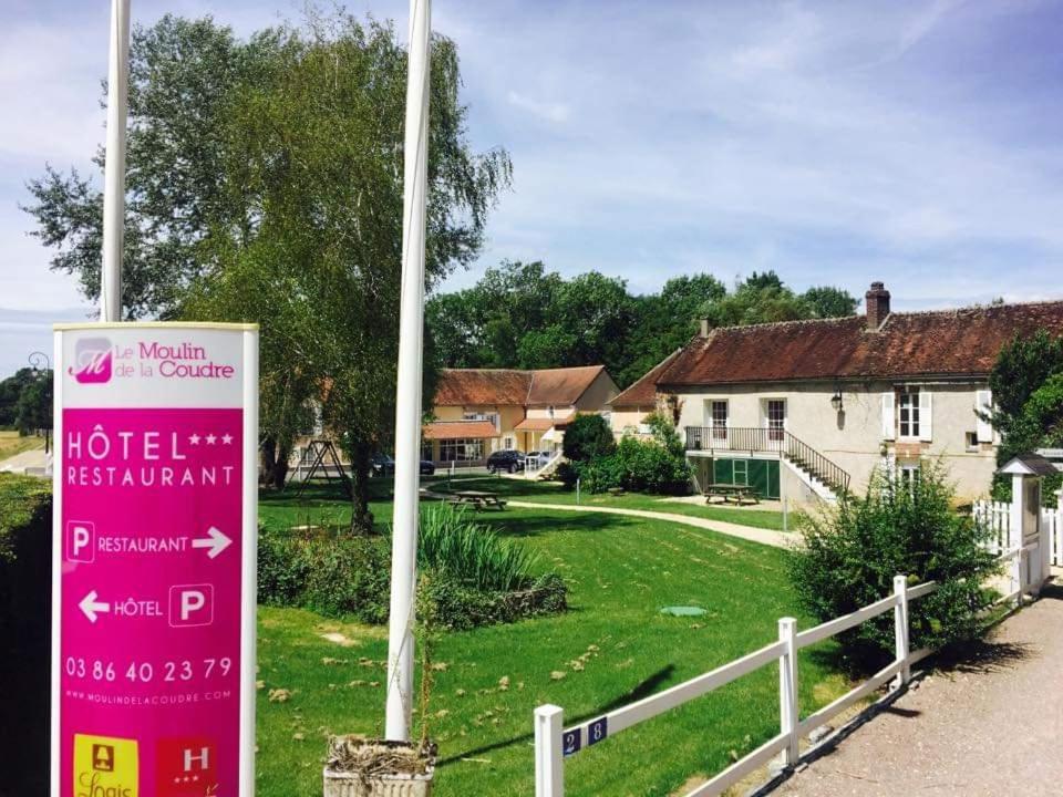 Logis Hotel Restaurant Le Moulin De La Coudre Venoy Екстериор снимка