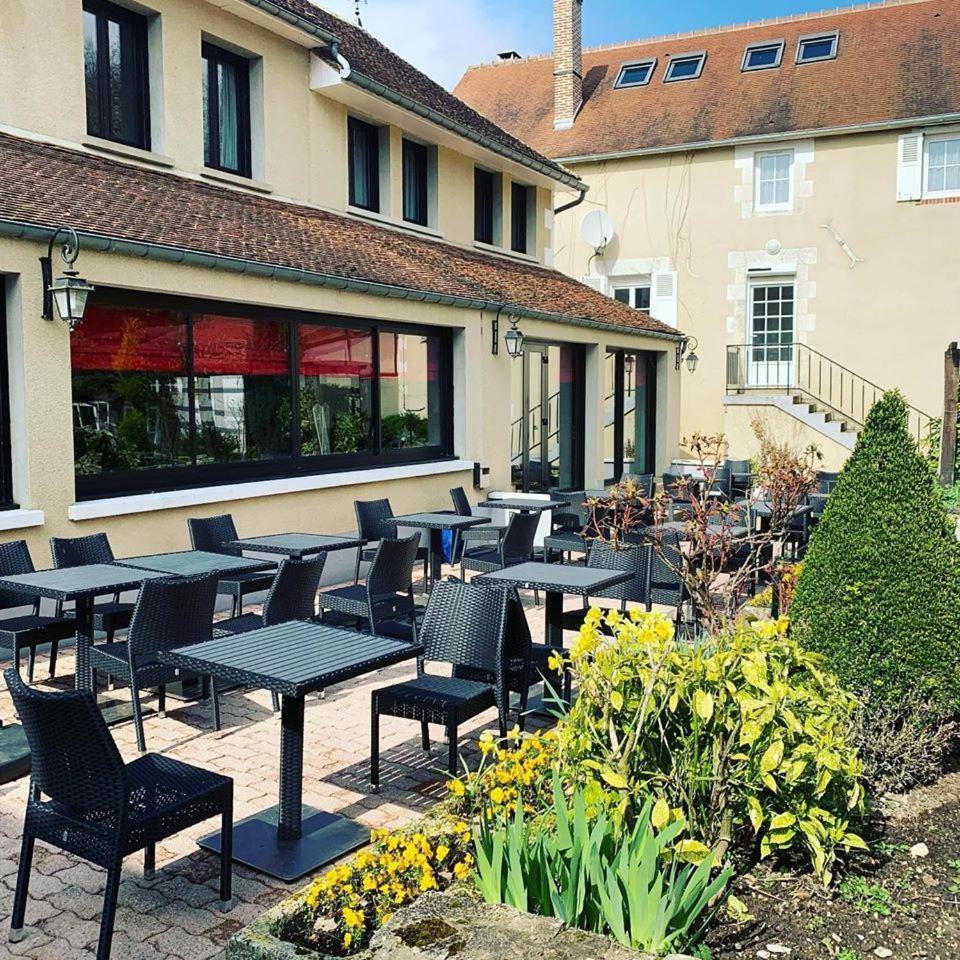 Logis Hotel Restaurant Le Moulin De La Coudre Venoy Екстериор снимка
